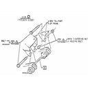 1964-74 GM Control Arm To Frame Bolt 1pc