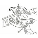 1964-74 GM Upper Control Arm To Frame Bolt 1pc