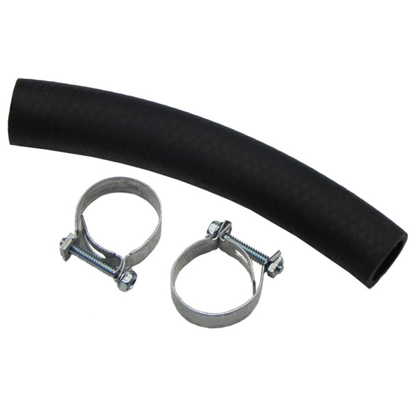 1969-74 Chevrolet Big Block Water Pump Bypass Hose And Clamps 3pc