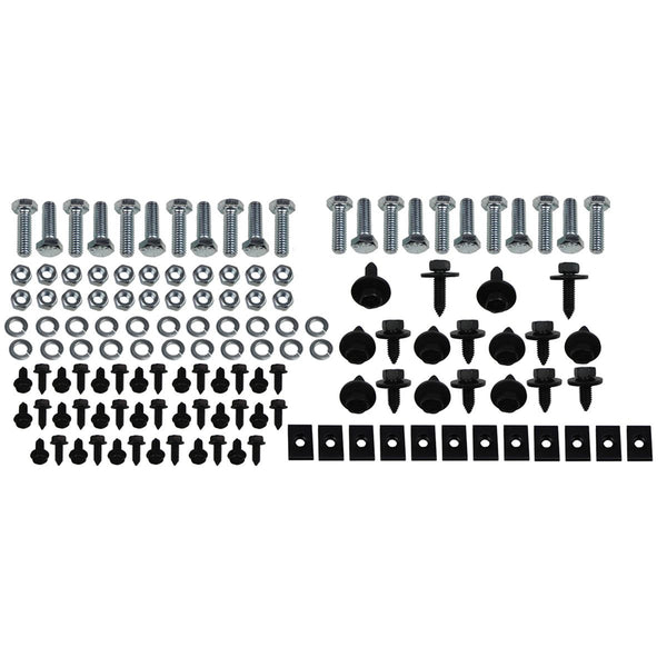 1962-67 Chevrolet Chevy II Nova Front Sheet Metal Mounting Hardware 104pc