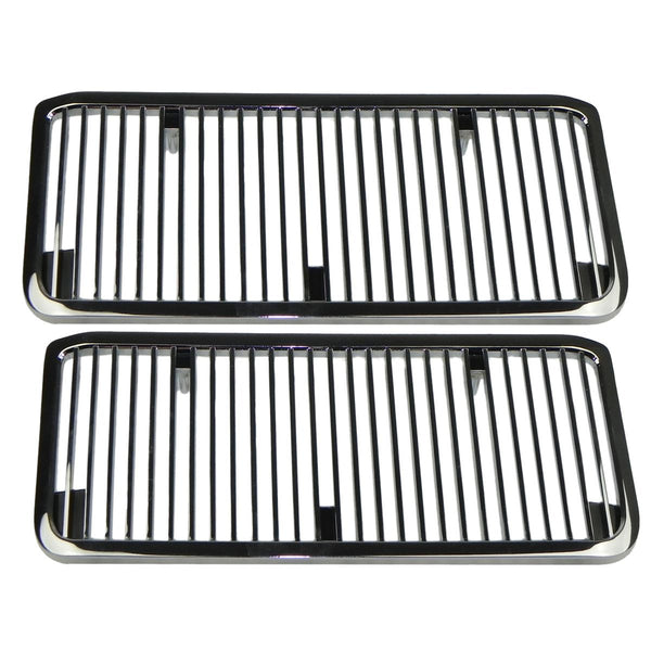 1968-69 Chevrolet Chevelle SS Hood Inserts With Mounting Hardware 2pc