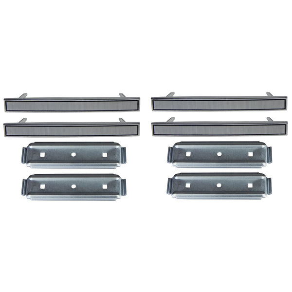 1967 Chevrolet Chevelle El Camino Seat Cover Emblems With Plates 8pc