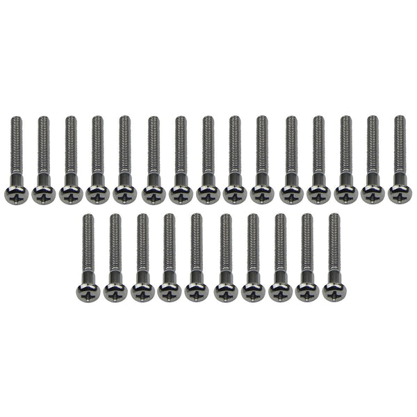 1960-84 Chevrolet Lens Screws 1-1/4" Long 25pc