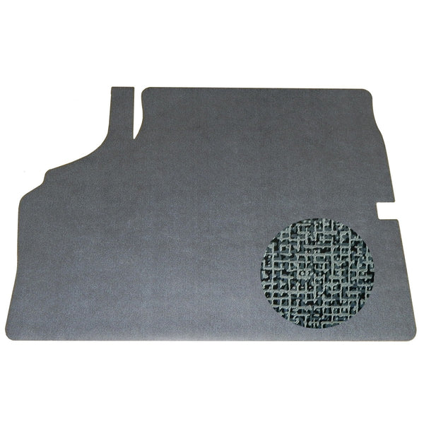 1970 Chevrolet Chevelle Vinyl Trunk Mat Aqua Blue And Black Herringbone Felt Backing 1pc