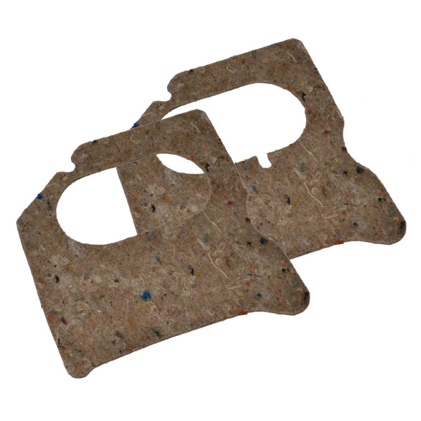 1964-67 GM A-Body Kick Panel Insulation Non A/C 2pc