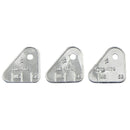 1965 Pontiac GTO Tripower Carburetor Identification Tags, Manual Transmission