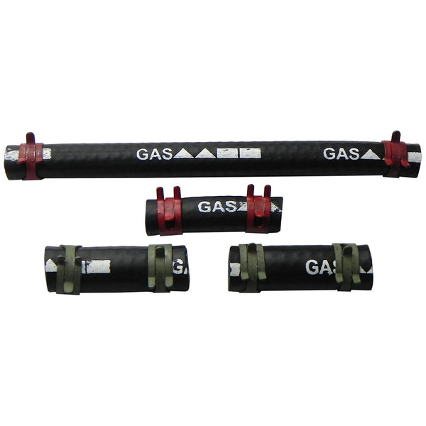 1967 Pontiac GTO LeMans 400 4bbl H.O. Roch Carb Pump to Carb Fuel Hose Kit 12pc