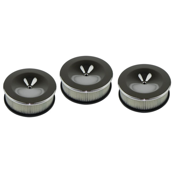 1966 Pontiac GTO Tri-Power Air Cleaner Assemblies 3pc