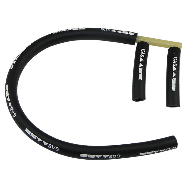 1964-65 Tri Power PCV Crankcase 3/8" Vent Hose Connector with 3 Piece Printed Hose Kit.