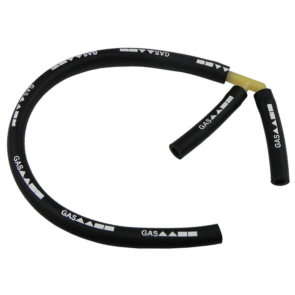 1966 Pontiac Tri Power PCV Crankcase 3/8" Vent Hose Connector W 3 Piece Printed Hose