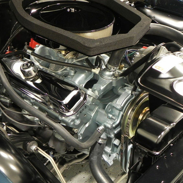 1966 Pontiac 2 & 4bbl and All 1967 PCV Crankcase 3/8" Vent Hose Connector with 3 Piece Hose Kit.