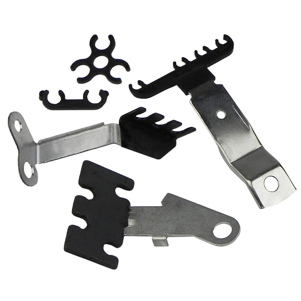 1967 Pontiac (All V8) Spark Plug Wire Loom Holder Kit For 7-8MM Wires 5pc
