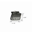 1964-67 GM A-Body Rear Arm Rest Ashtrays Not convertible Stainless Steel 2pc