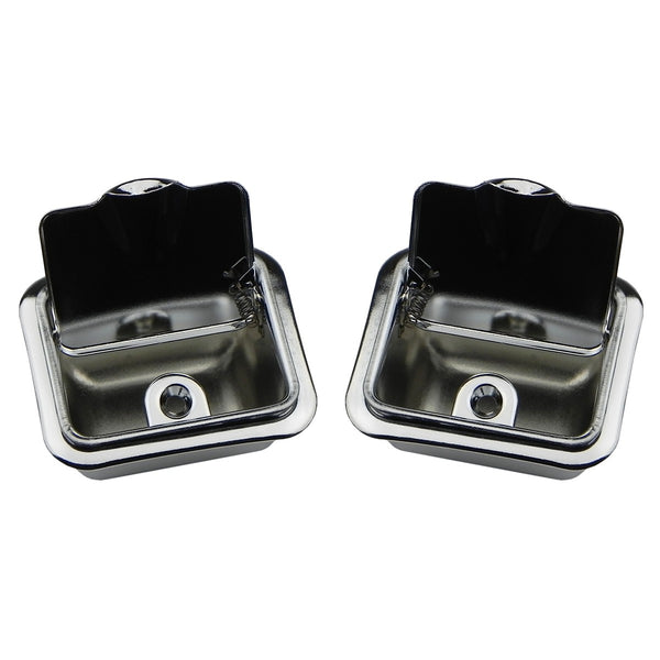 1964-67 GM A-Body Rear Arm Rest Ashtray Convertible with surround bezels. 1 pc