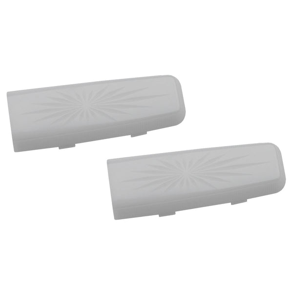 1966-68 Pontiac GTO "Original Style" Side Roof Rail Dome Light Lens Covers 2pc