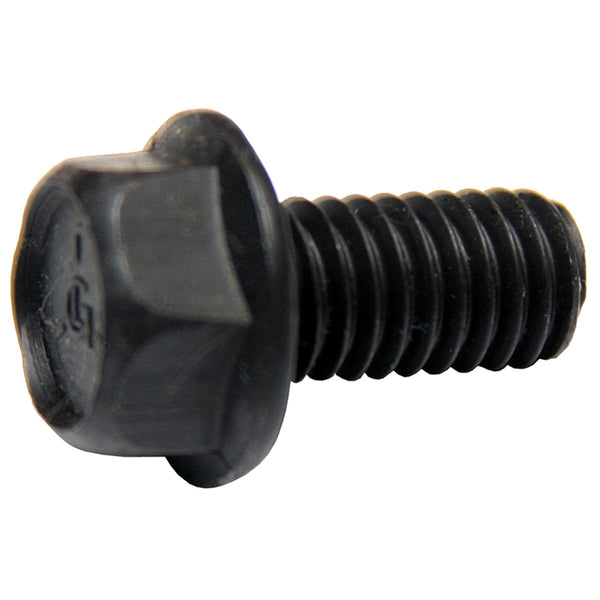 3/8" - 16 x 0.75" Flange Bolt. Oldsmobile Front Timing Cover Bolt. Finish: Black Phosphate & Oil.