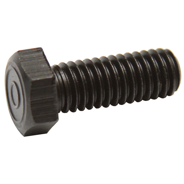 3/8" - 16 x 1" x Full Thread, Grade 8 Hex Bolt, 9/16" Head.  Pontiac Exhaust Manifold Bolt. Finish: Black Phosphate & Oil.