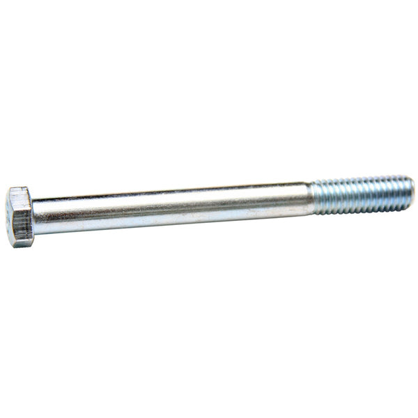 3/8" - 16 x 1 1/8" Thread, Grade 8 Hex Bolt,9/16" Head. Pontiac Power Steering Bolt. Finish: Silver/ Zinc.