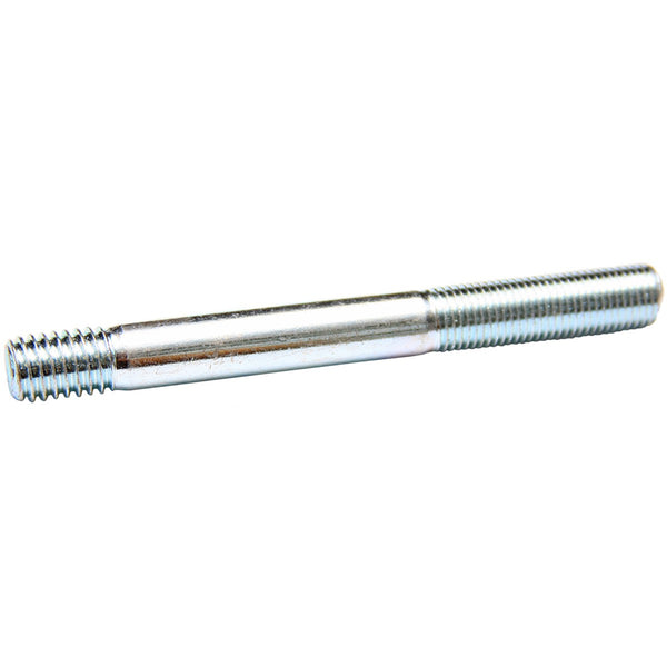 3/8" - 16 x 1/2"  x 3.34" Long. 3/8 x 24 x 1.250" Fine Thread. Pontiac Timing Cover Stud to Engine Block. Finish: Silver/ Zinc.