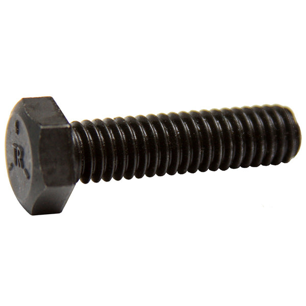 TR 5/16" - 18 x 1 1/4" Bolt, 1/2" Head.  Finish: Black Phosphate & Oil.