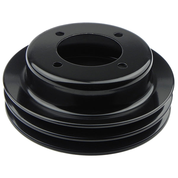 1968-77 Oldsmobile Cutlass 442, 88, 98 Crank Shaft Pulley 2 Groove. All non A/C Cars.