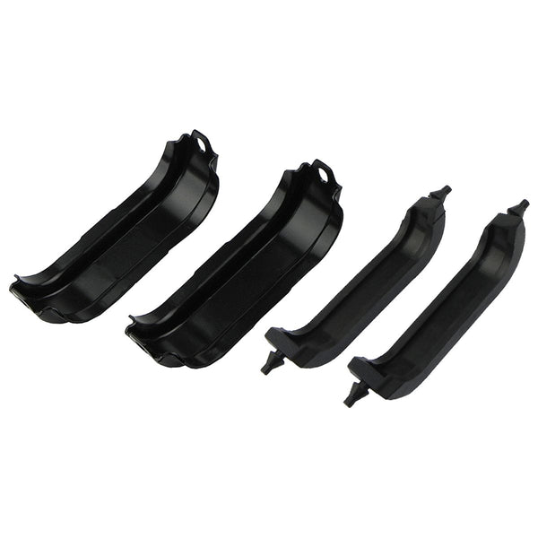 1971-72 Oldsmobile Cutlass 442 4 Core Radiator Core Support Cushions & Radiator Brackets, 4pc