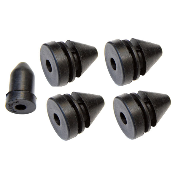 1954-93 Ford 1955-71 Mopar 1951-66 GM Convertible Top Pump Plug And Mounting Feet 5pc