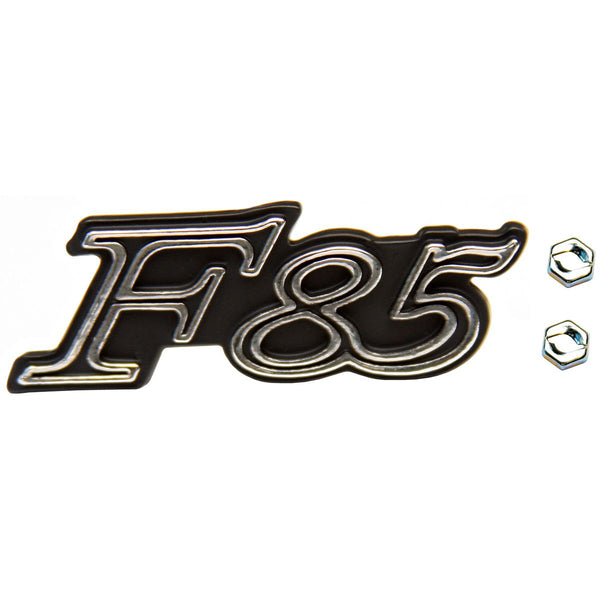 1970-72 Oldsmobile Cutlass "F-85" Glove Box Emblem With Nuts 3pc