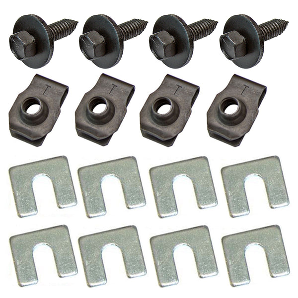 GM Lower Fender Bolt Kit Fender To Lower Cowl 16pc