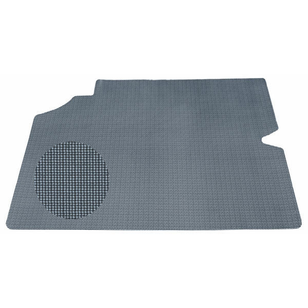 1968 Pontiac GTO, Lemans, Tempest  Vinyl Felt Backed Trunk Mat, 1 Piece. Grey Houndstooth