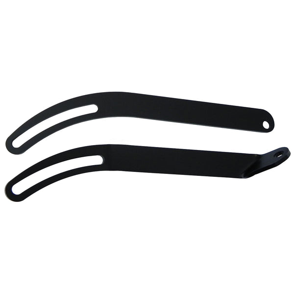 1965-66 Pontiac A-Body V8 With Power Steering Front And Rear Alternator Brackets 2pc