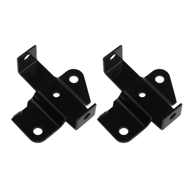 1964-67 Pontiac GTO, Lemans, & Tempest 4-Core Radiator Mounting Brackets, 2pc