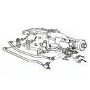 1968-72 GM A-body 4 Speed Muncie Shifter Arms 2pc