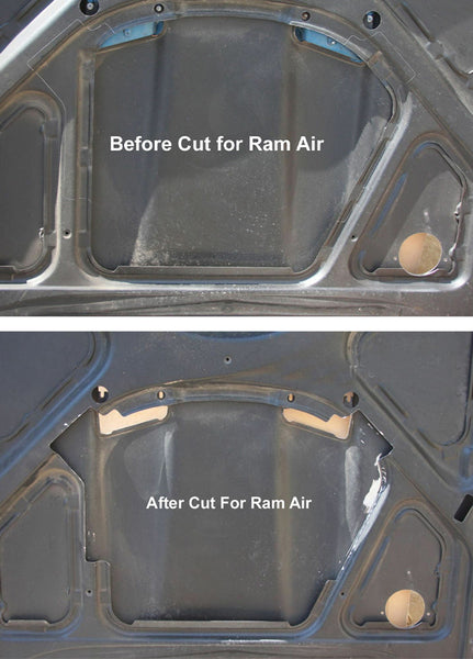 1968-70 Pontiac GTO Under Side Ram Air Scoop Template 2pc