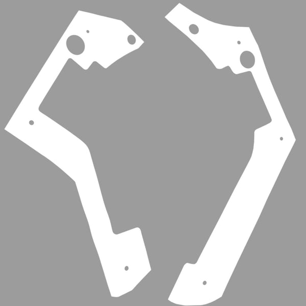 1968-70 Pontiac GTO Under Side Ram Air Scoop Template 2pc