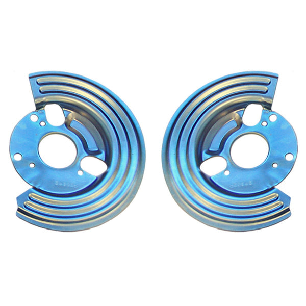 1966-70 Mopar B-Body, 1970-74 E-Body, 1971-74 B-Body, Disc Brake Backing Plates, Pair