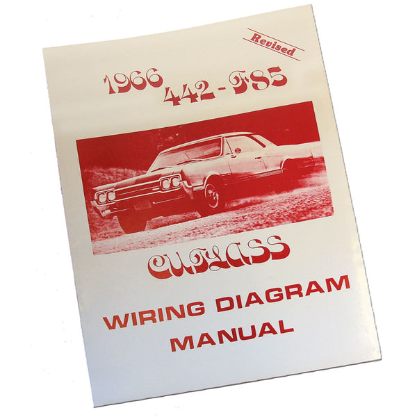 1966 Oldsmobile Cutlass, 442 Wiring Diagram Manual