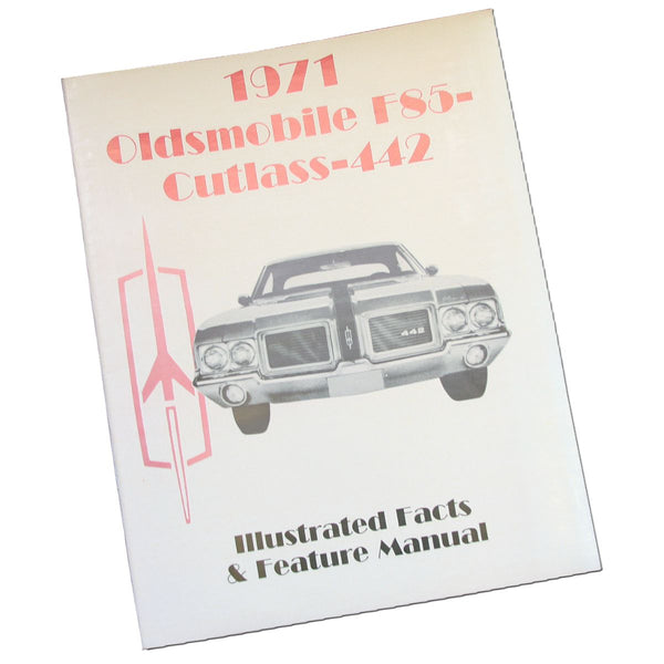 1971 Oldsmobile Cutlass 442 Dealer Selling Facts and Features Manual