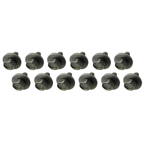 1968-72 GM Door Hardware 3/4 with Washer 12pc