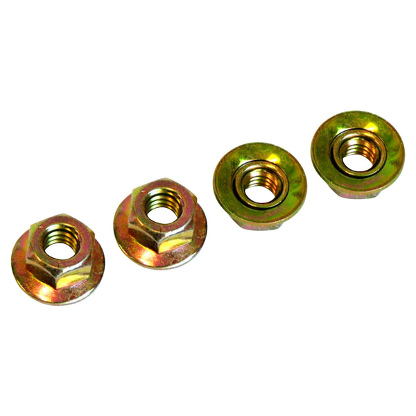 1970-75 GM Door Track to Window Stop Mounting Nuts 4pc