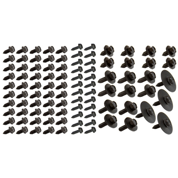 1964-81 GM (All Models) Front End Bolt Kit. Large and small bolts. Common to all GM. 96pc