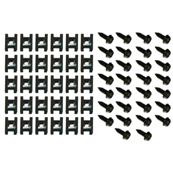 1967-72 Pontiac A-Body Front End Fender Bolt Kit 60pc