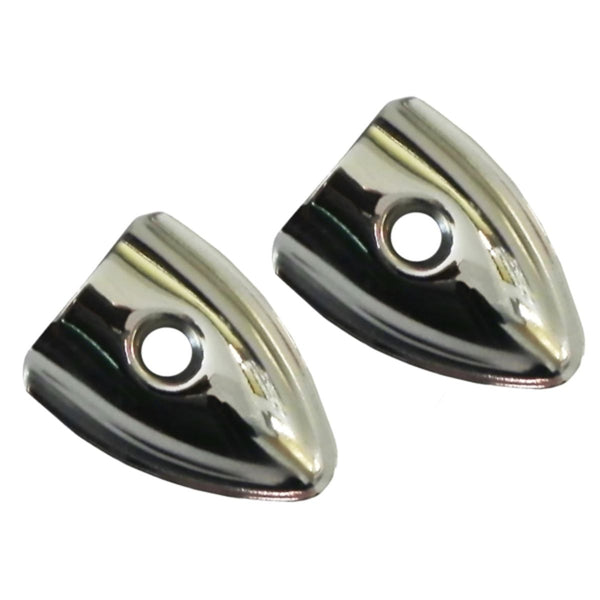 1952-76 GM (All Models) Convertible Top Stainless trim Corners 2pc