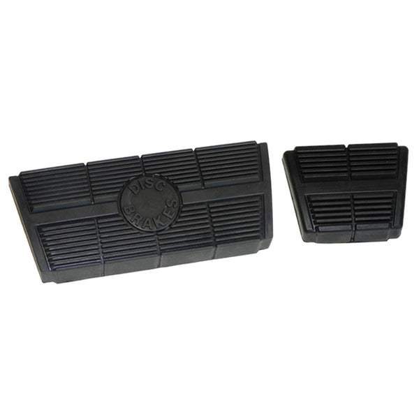1964-88 GM Brake & Parking Brake Pedal Pad Kit 2pc