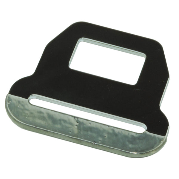 1965-72 GM A-Body Standard Seat Belt Male End Chrome Blade 1pc