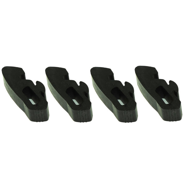 1967-72 Chevrolet A-Body Camaro Nova Impala Fender to Hood Side Bumpers 4pc