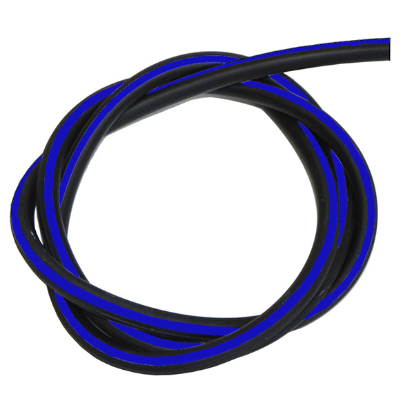 Vacuum Hose 5/32 With Blue Stripe 3 Ribs 4ft 1pc