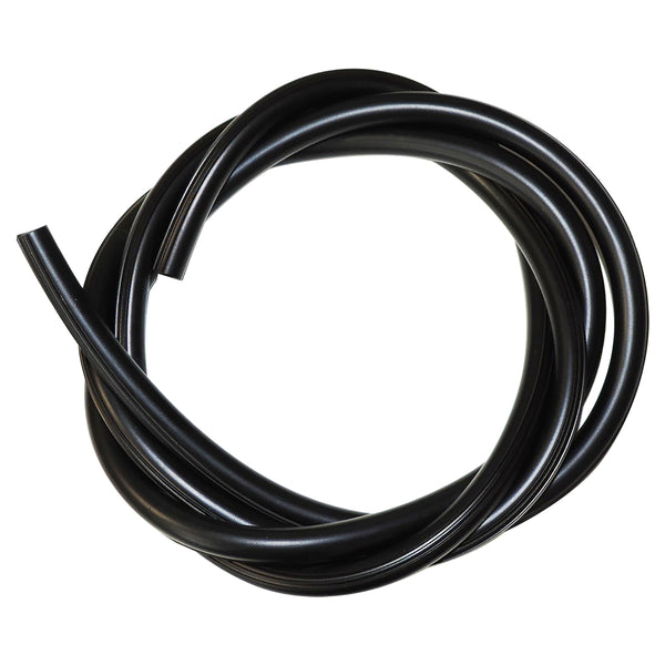 Vacuum Hose 5/32 Black Hose With 3 Ribs 1ft