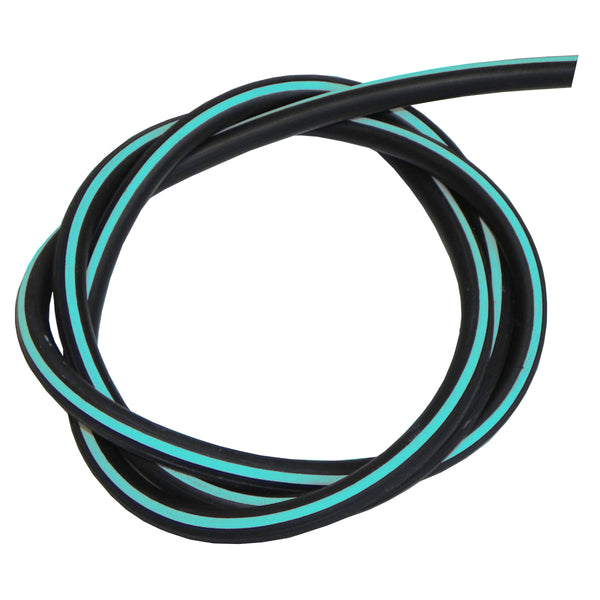 Vacuum Hose 5/32 With Cyan Stripe 3 Ribs 1ft