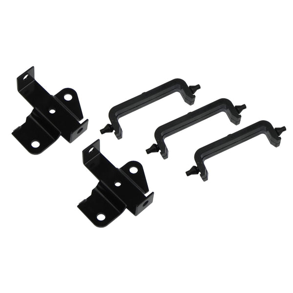 1964-67 Pontiac Lemans GTO 4 Core Radiator Mounting Brackets And Insulators 5pc